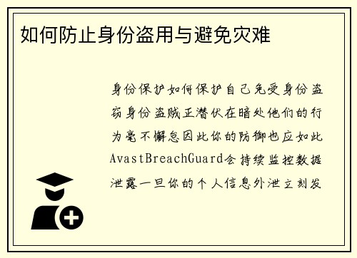 如何防止身份盗用与避免灾难